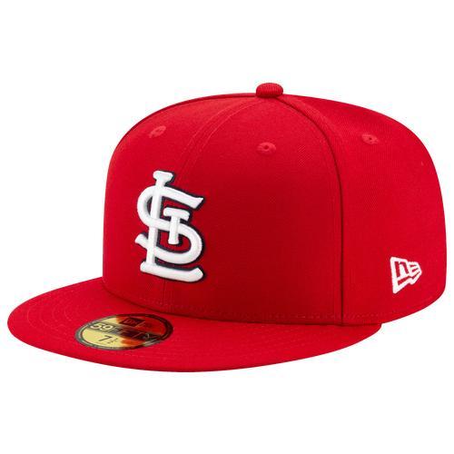 Mens New Era St. Louis Cardinals On-Field Authentic Collection 59FIFTY Fitted Hat Product Image