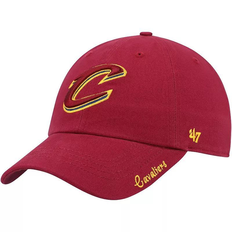 Womens 47 Wine Cleveland Cavaliers Miata Clean Up Logo Adjustable Hat Product Image