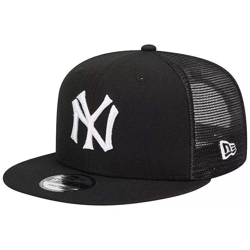 Mens New Era New York Yankees Trucker 9FIFTY Snapback Hat Product Image