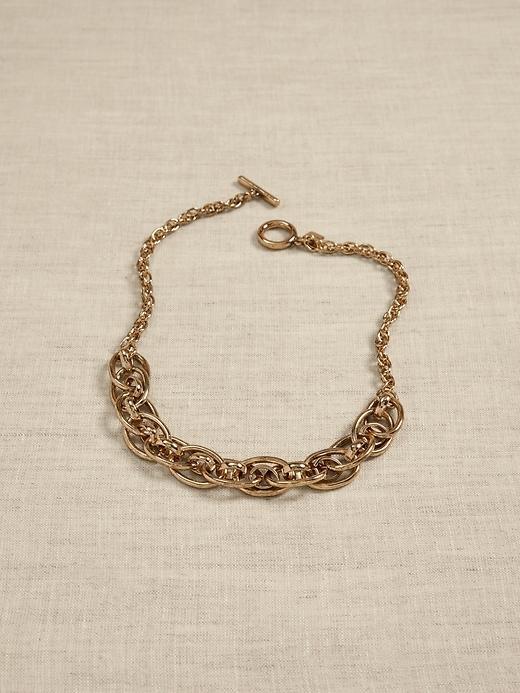 Centered Multi Linked Necklace Product Image