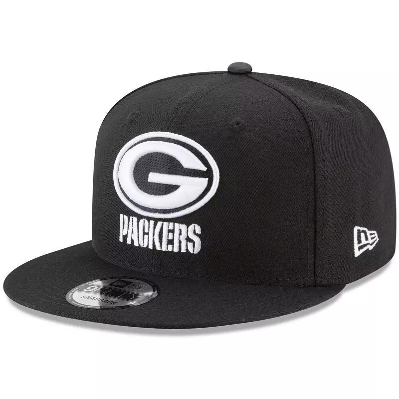 Mens New Era Green Bay Packers B-Dub 9FIFTY Adjustable Hat Product Image