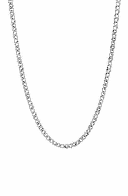 Degs & Sal Mens Sterling Silver Cuban Chain Necklace at Nordstrom Product Image