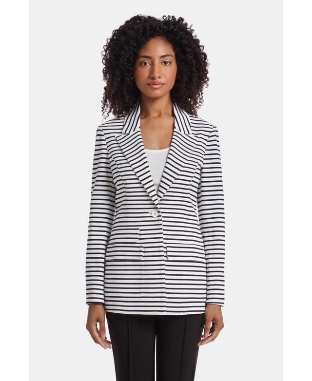 Womens The Hailey Striped Knit Jacket Product Image