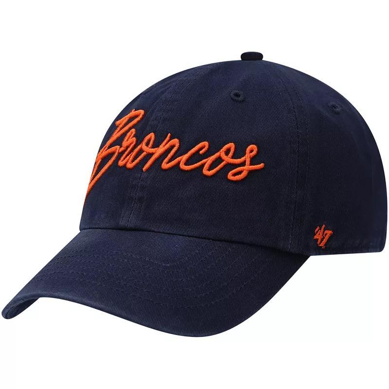 Womens 47 Denver Broncos Vocal Clean Up Adjustable Hat, Blue Product Image