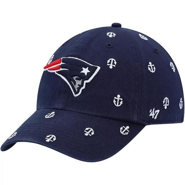 Womens 47 New England Patriots Team Confetti Clean Up Adjustable Hat, Blue Product Image