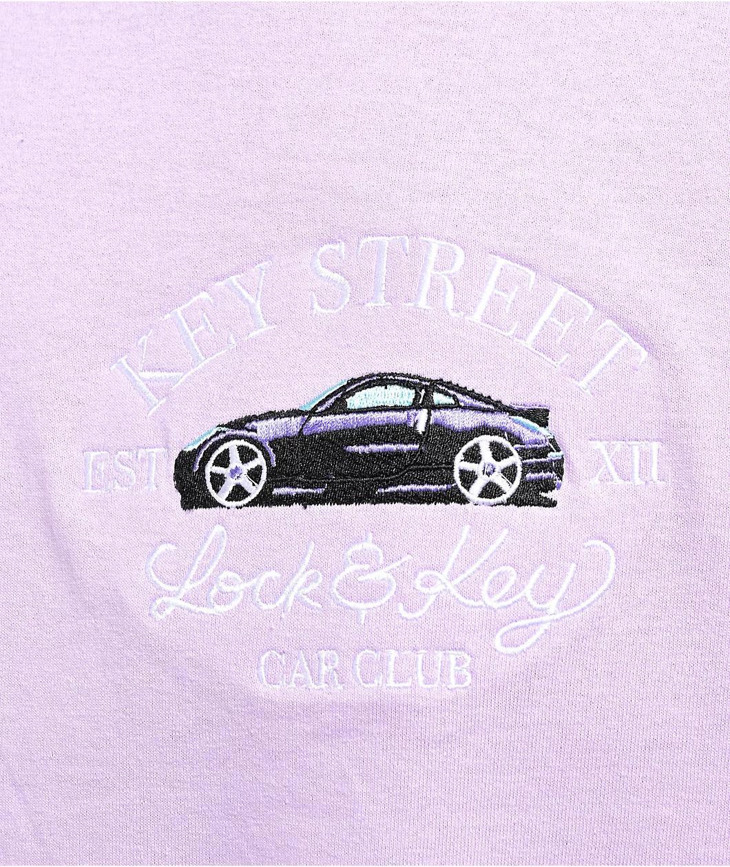 Key Street Lo Pro Lavender T-Shirt Product Image