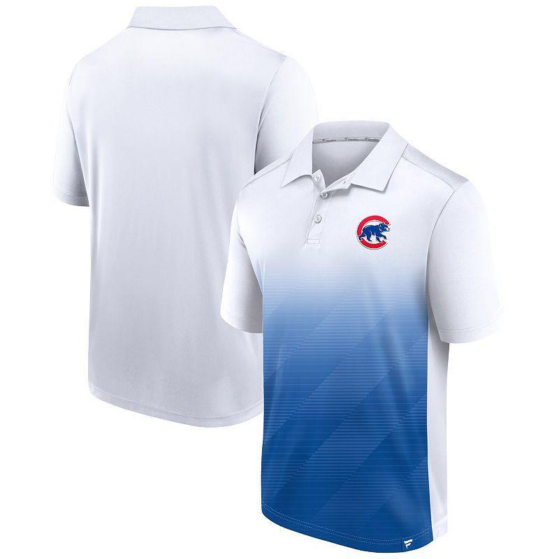 Mens Fanatics Branded /Royal Chicago Cubs Iconic Parameter Sublimated Polo Product Image