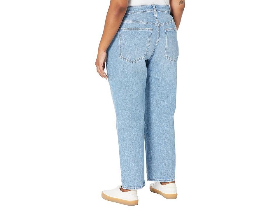 Madewell The Plus Perfect Vintage Straight Jean in Ferman Wash (Ferman Wash) Women's Clothing Product Image