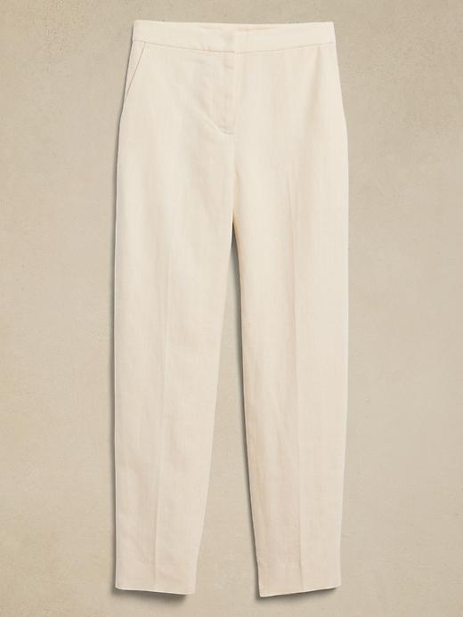 Lina Slim Linen Pant Product Image