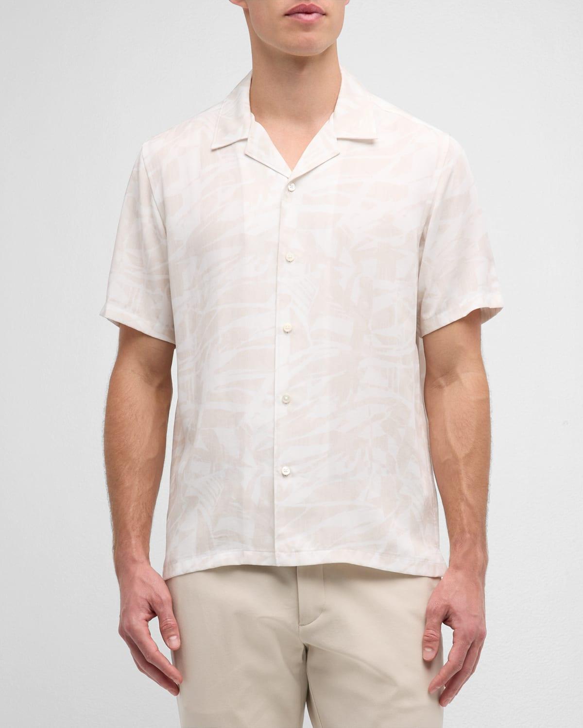 Mens Irving Printed Camp Shirt Product Image