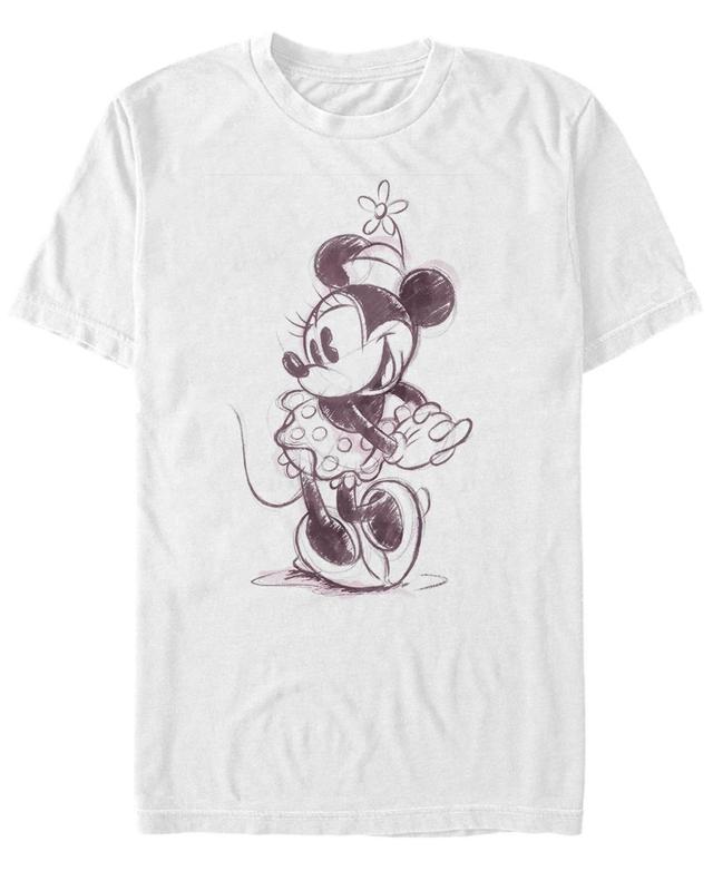 Fifth Sun Mens Sketchy Minnie Short Sleeve T-Shirt Product Image