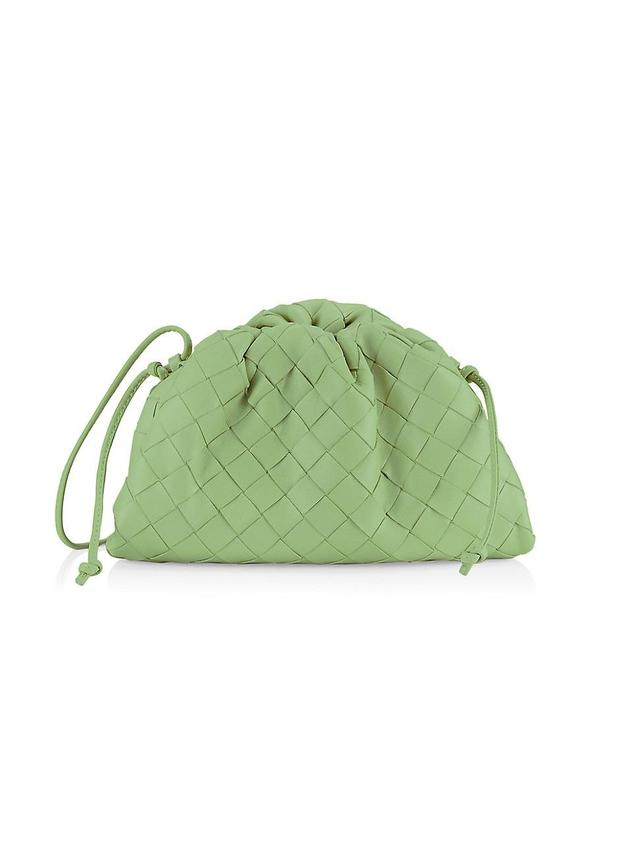 Bottega Veneta Small The Pouch Leather Clutch Product Image