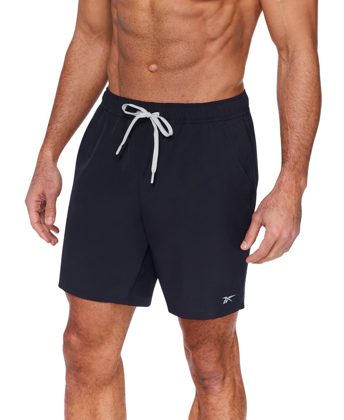 Reebok Mens Quick-Dry 7 Core Volley Swim Shorts Product Image