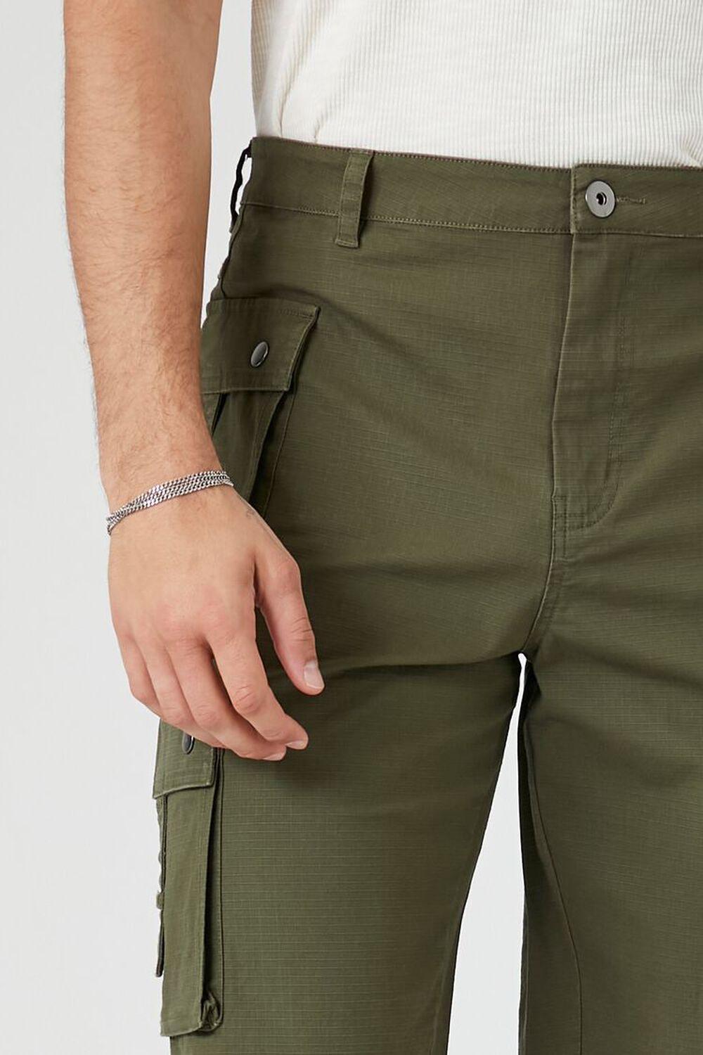 Mid-Rise Cargo Shorts | Forever 21 Product Image