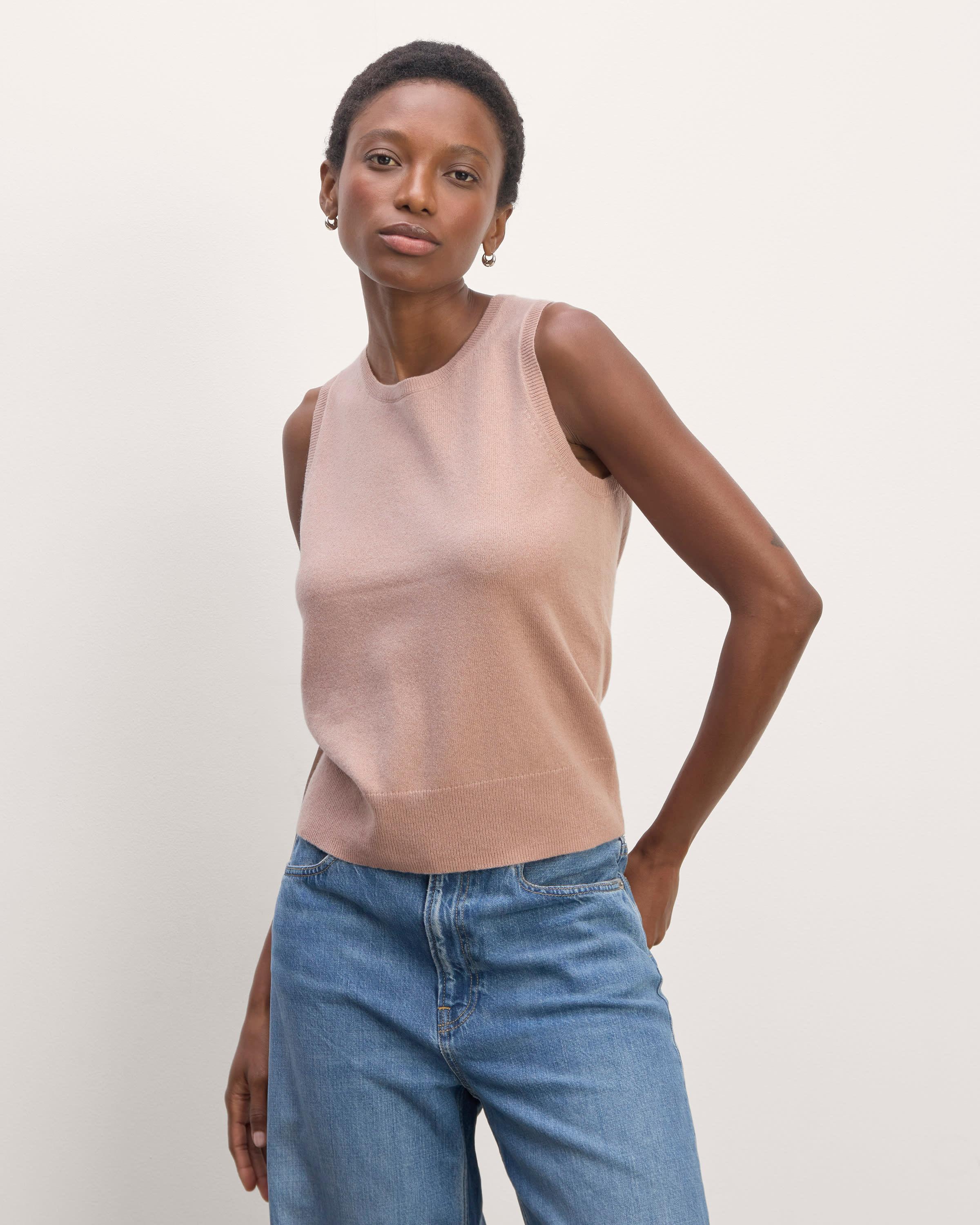 The Classic Tank in Cashmere Product Image