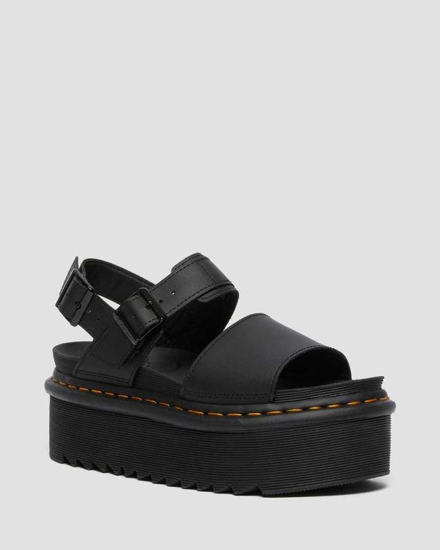 Dr. Martens Womens Voss Quad Slingback Platform Sandals Product Image