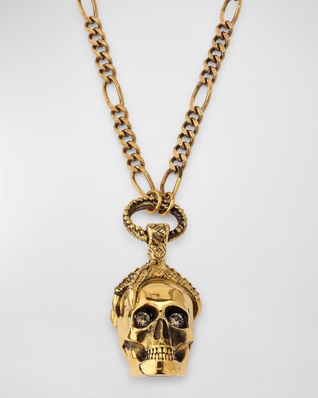 Alexander McQueen Mens Victorian Skull Pendant Necklace Product Image