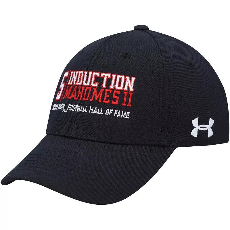 Mens Under Armour Patrick Mahomes Texas Tech Red Raiders Football Hall of Fame Adjustable Hat Product Image