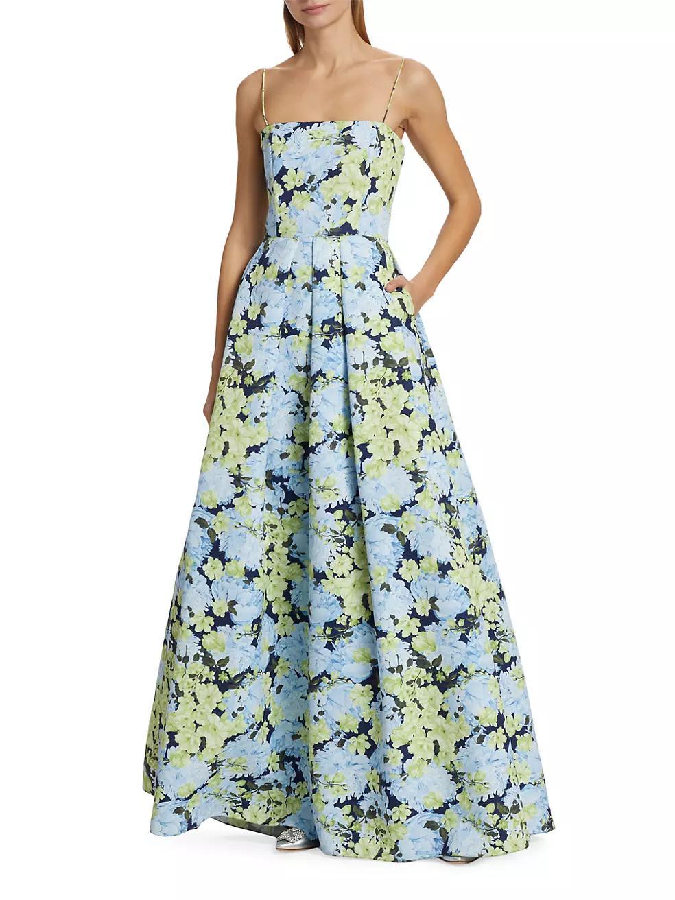 Beau Floral Faille Ballgown Product Image