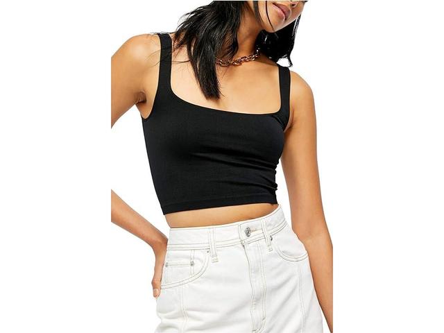 Free People Day Square Neck Sleeveless Cropped Brami Product Image