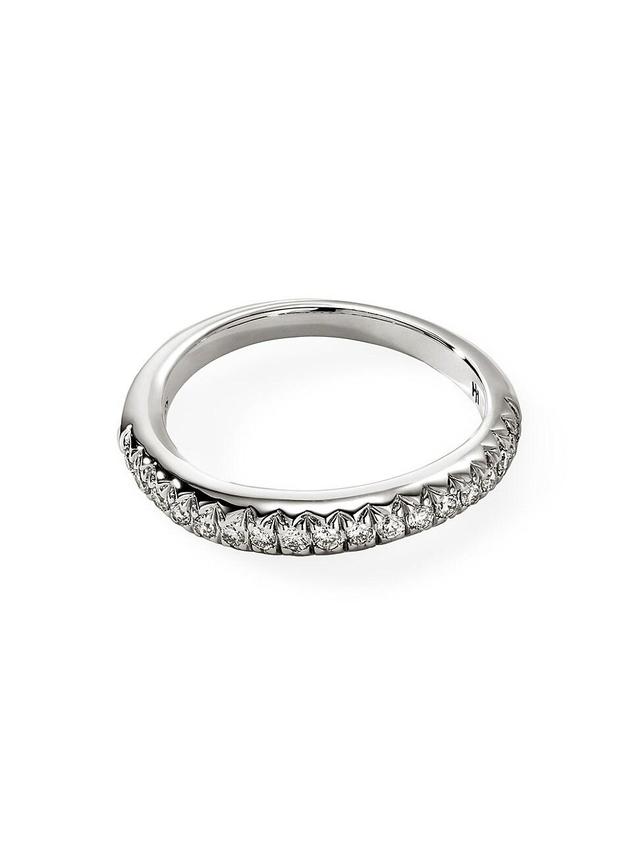 John Hardy Surf Pav Diamond Band Ring Product Image