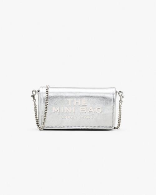 The Metallic Leather Chain Mini Bag Product Image