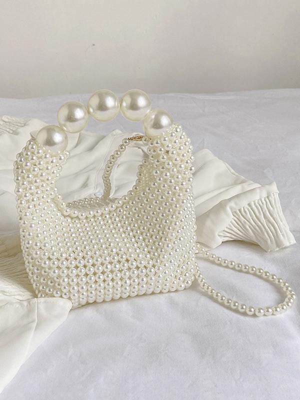 Beaded Solid Color Bags Bags Accessories Handbags Shoulder Bags Product Image