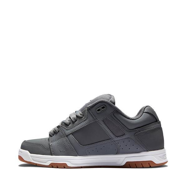 Mens DC Stag Skate Shoe - Grey / Gum Product Image