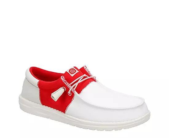 Heydude Mens Wally Tri-Varsity Slip On Sneaker Product Image