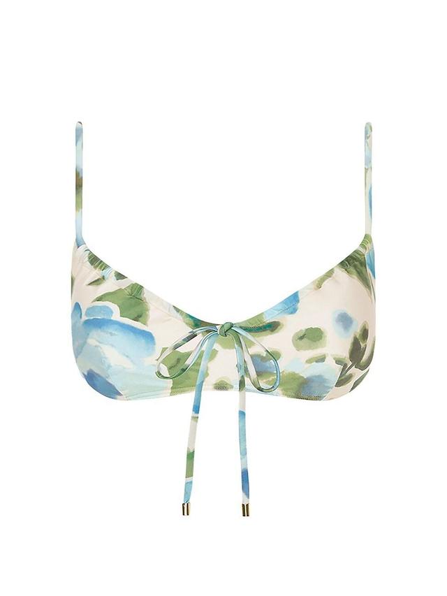 Womens Solstice Floral Bikini Top Product Image