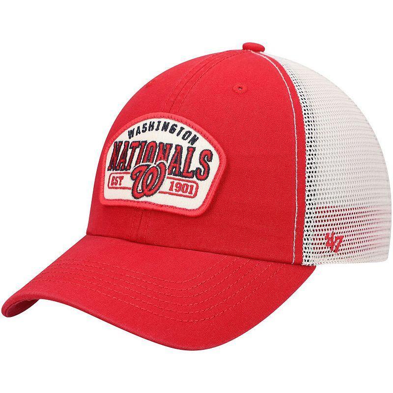 Mens 47 Washington Nationals Penwald Clean Up Trucker Snapback Hat Product Image