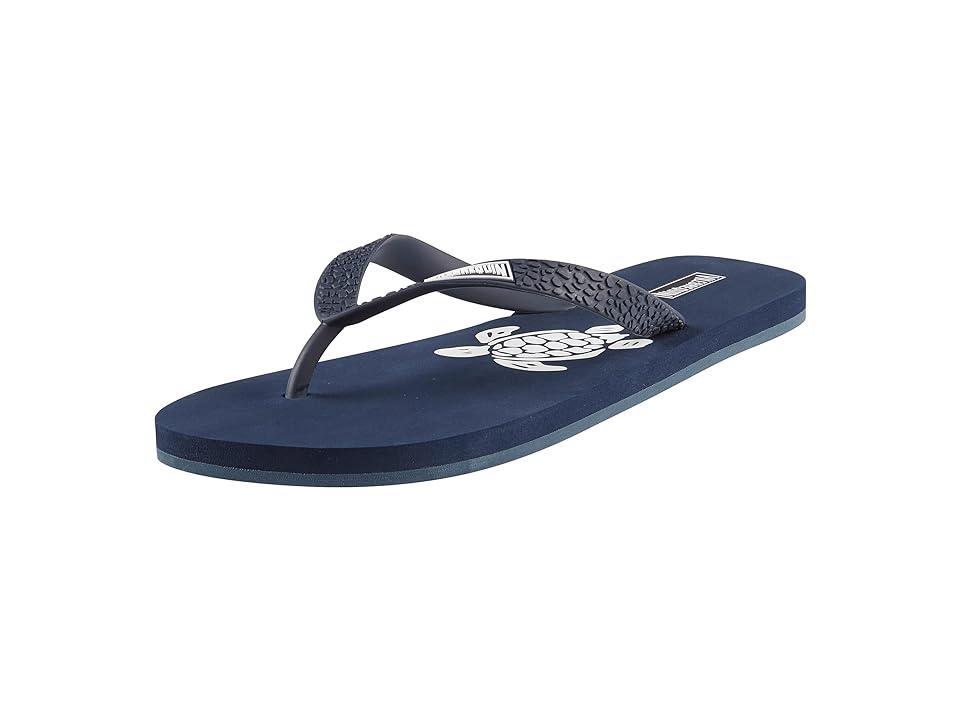 Vilebrequin Copp Turtle Flip-Flop (Marine) Men's Shoes Product Image