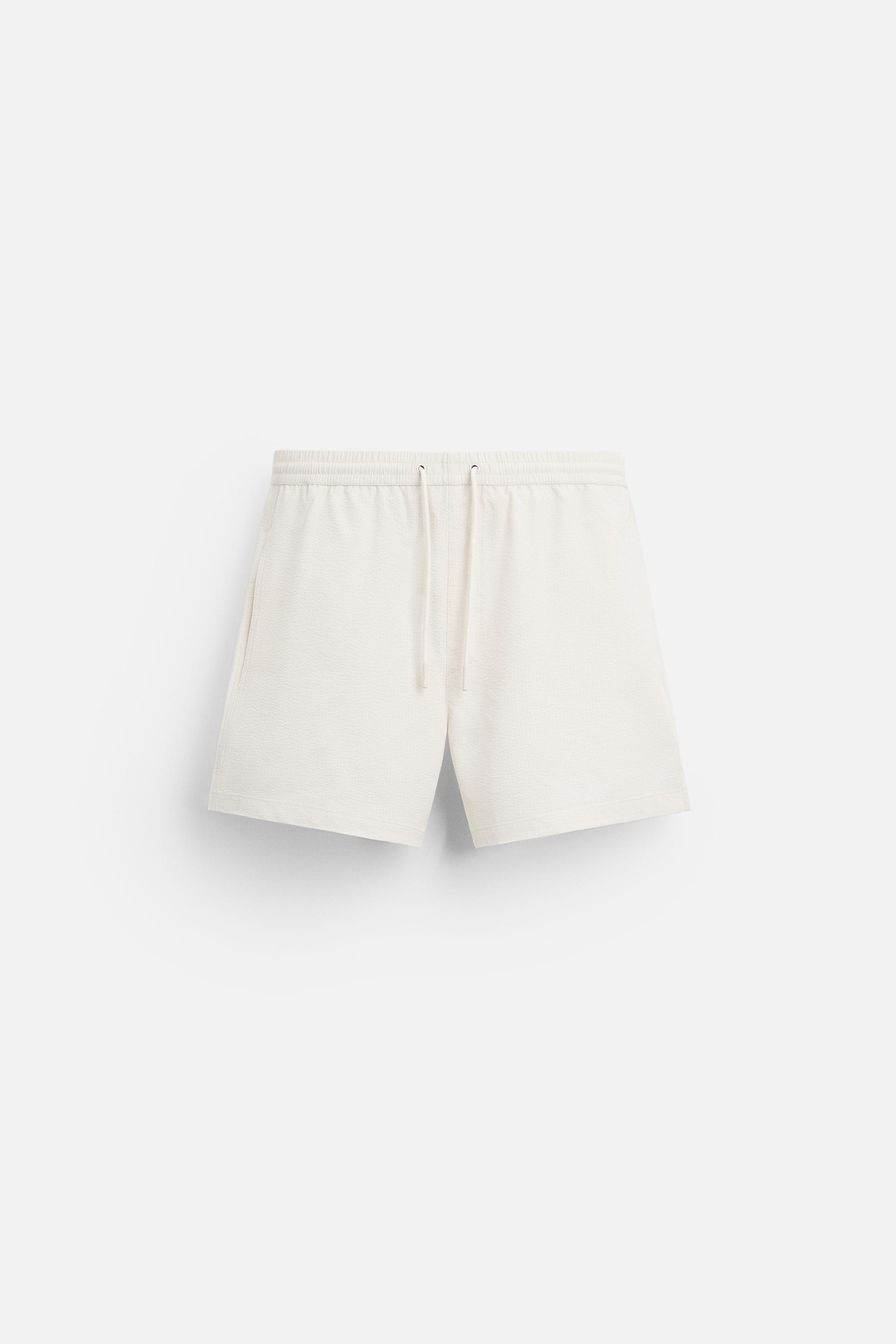 SEERSUCKER SWIMMING TRUNKS Product Image