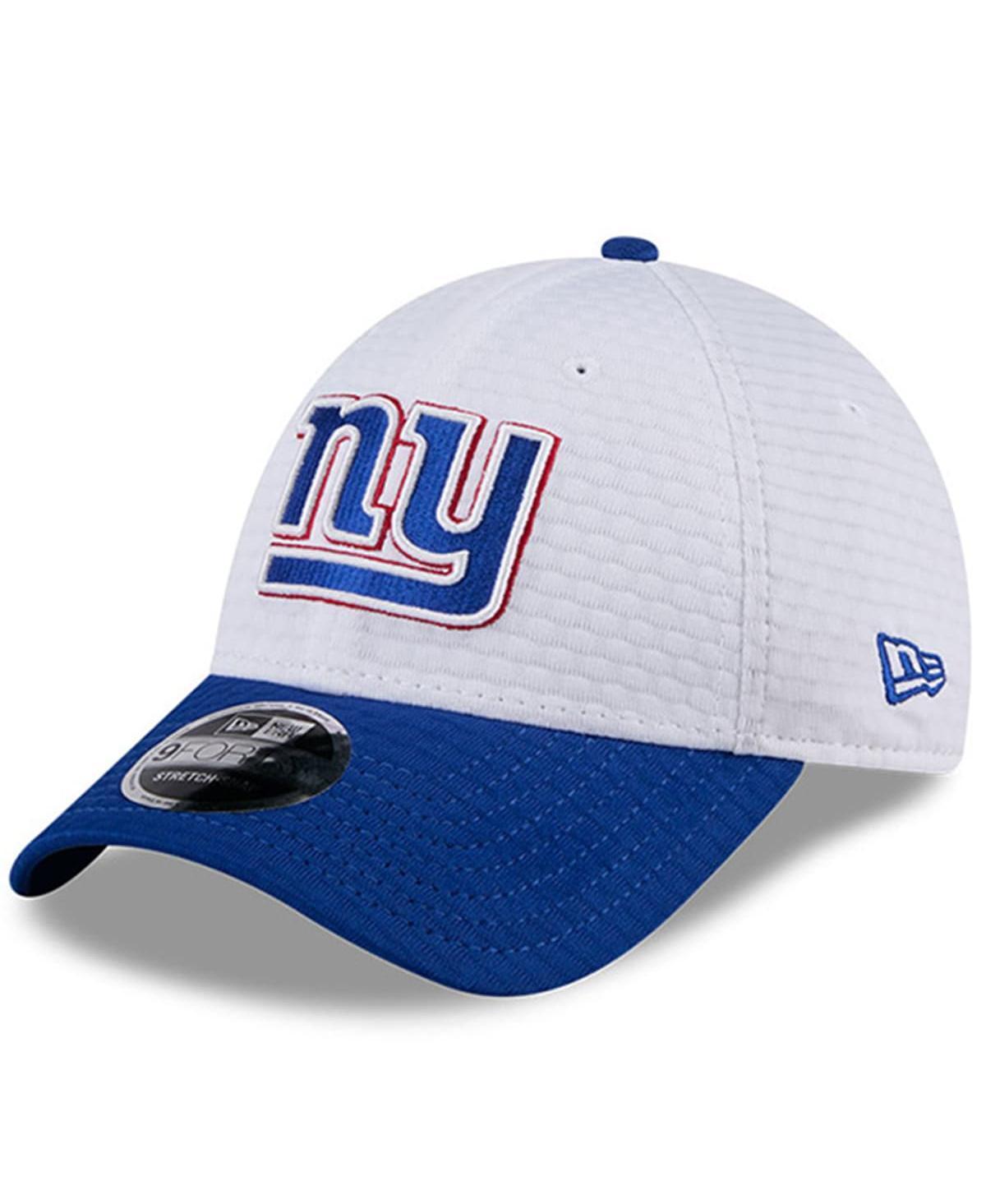 New Era Mens White/Royal New York Giants 2024 Nfl Training Camp 9FORTY Adjustable Hat Product Image