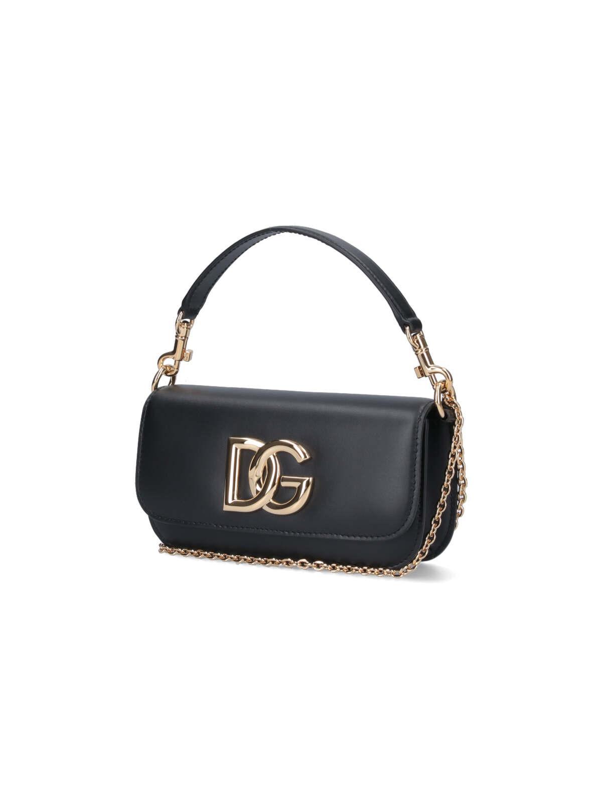 Dg Crossbody Bag In Black   Product Image