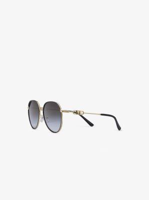 Michael Kors Empire 58mm Gradient Aviator Sunglasses Product Image