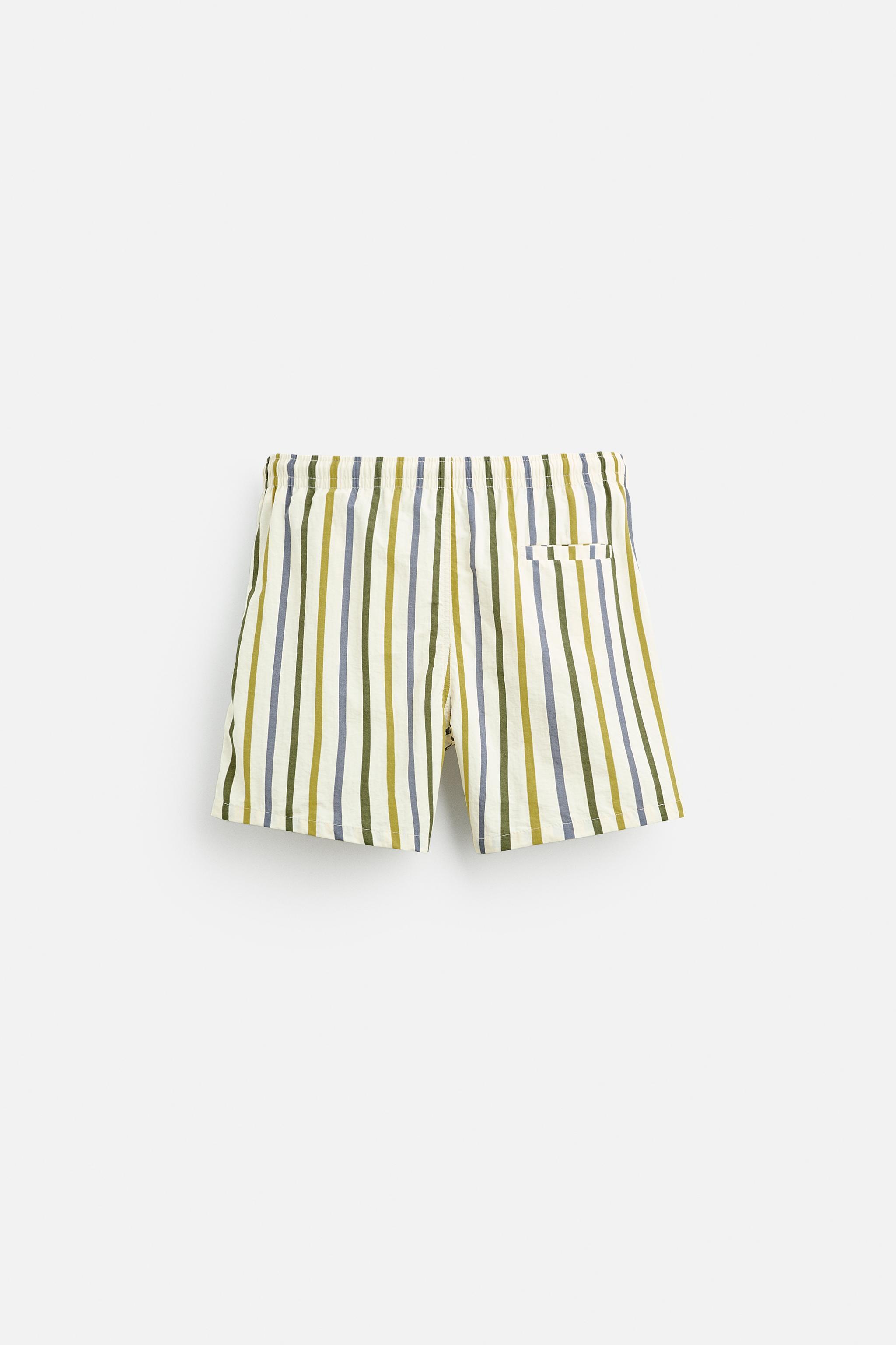 STRIPED REGULAR SWIMSUIT Product Image