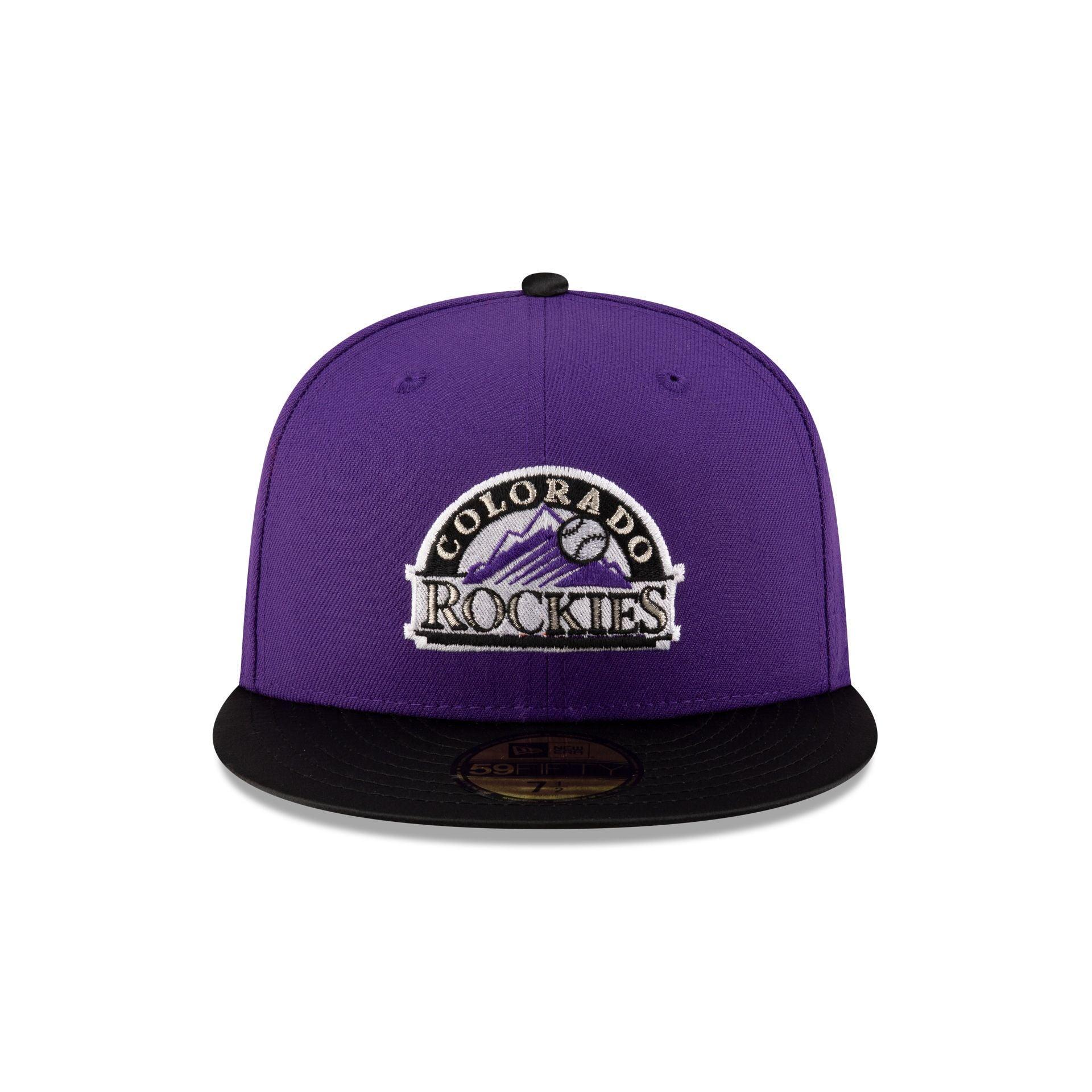 Just Caps Hall of Fame Colorado Rockies 59FIFTY Fitted Hat Male Product Image