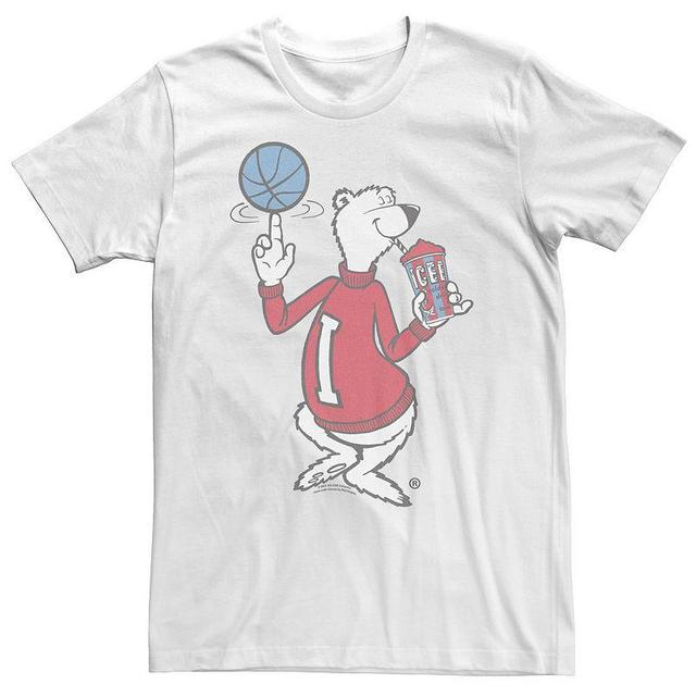 Big & Tall ICEE Polar Bear Basketball Portrait Tee, Mens Product Image