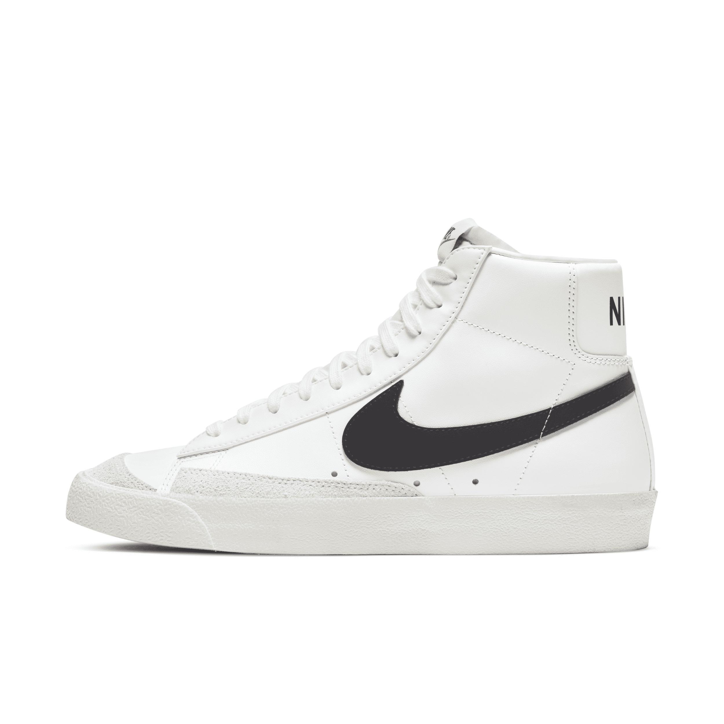 Nike Mens Nike Blazer High - Mens Basketball Shoes Black/White/White Product Image