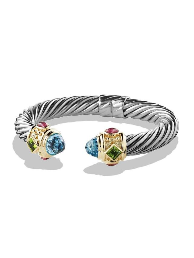 Womens Renaissance Classic Cable Bracelet in Sterling Silver Product Image