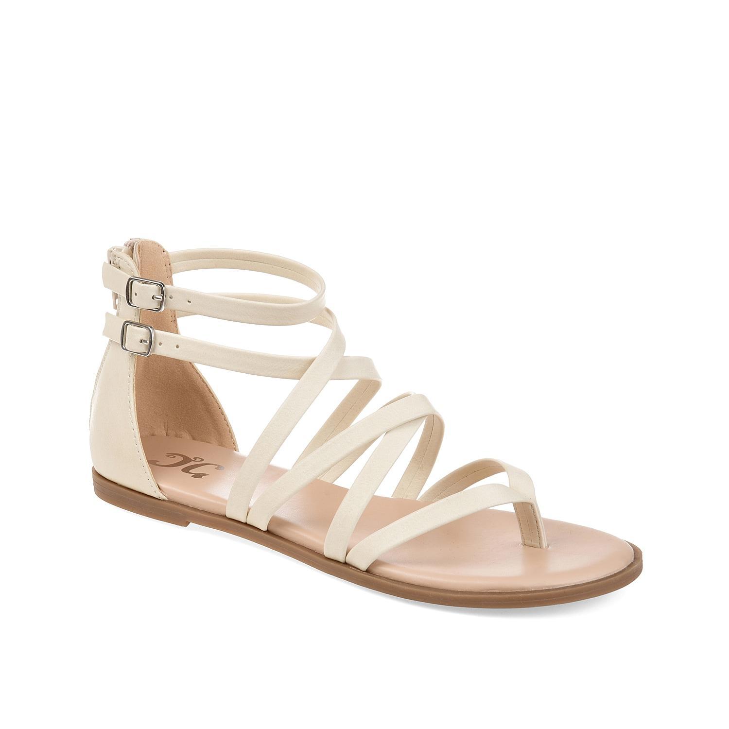 Journee Collection Zailie Womens Gladiator Sandals Pink Product Image