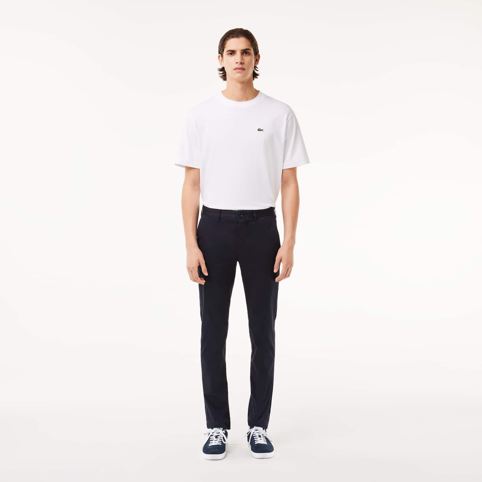 Slim Fit Stretch Cotton Chino Pants Product Image