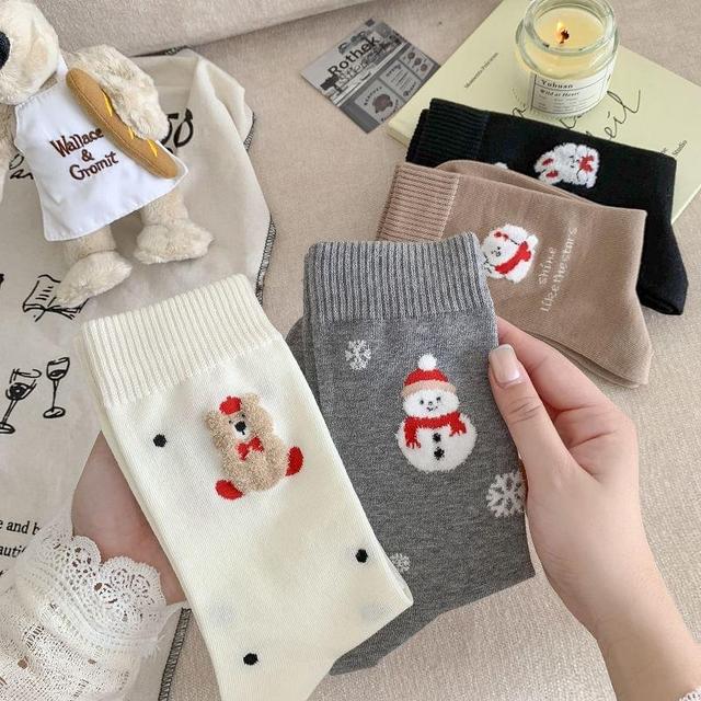 Cartoon Patterned Short Socks Product Image