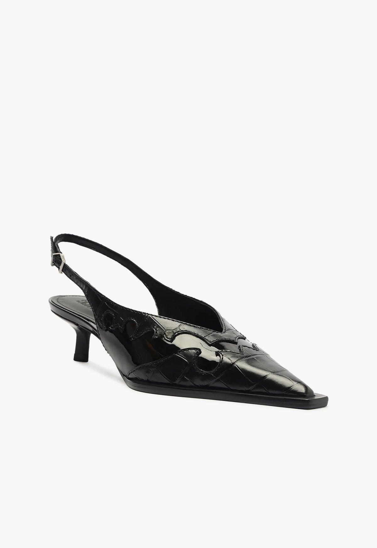 Daria Sling Patent Leather Pump Female Product Image