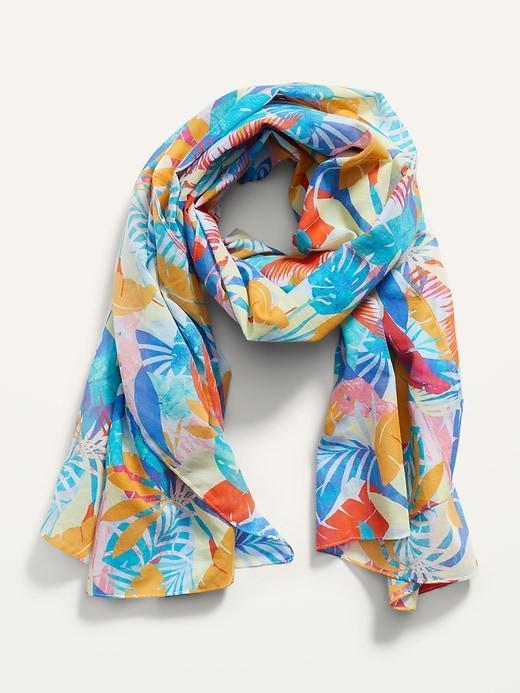 Floral-Print Sarong Scarf for Women product image