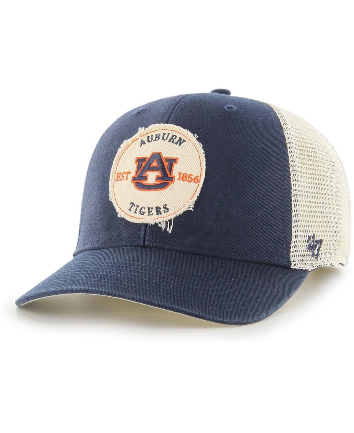 Mens 47 Navy Auburn Tigers Howell MVP Trucker Snapback Hat, Blue Product Image