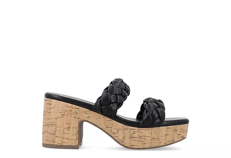 Journee Collection Womens Dyaa Wedge Sandal Product Image