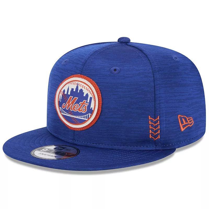 Mens New Era Royal New York Mets 2024 Clubhouse 9FIFTY Snapback Hat Product Image