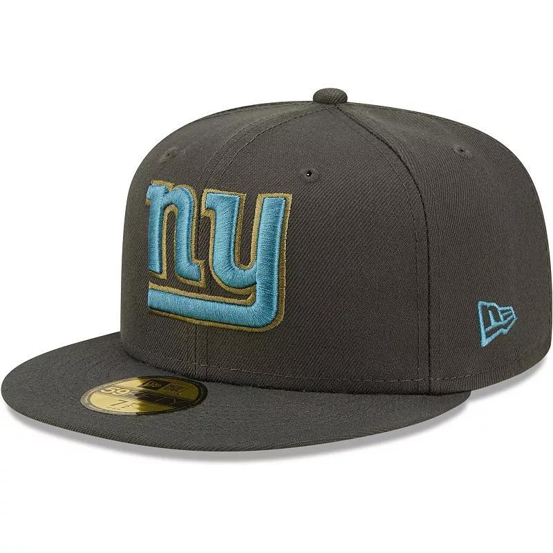 Mens New Era Graphite New York Giants Multi Color Pack 59FIFTY Fitted Hat Product Image